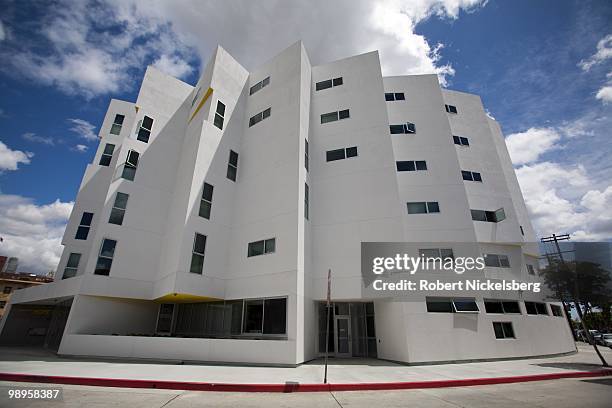 Members of the chronically homeless and low income community were able to take up residency in the recently completed 95-unit Carver Apartments April...