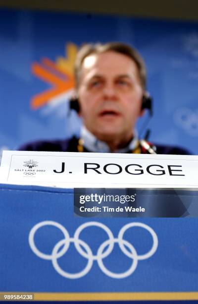 Winter Olympic Games : Salt Lake City, Rogge Jacques, Ioc, Cio, President, Voorzitter, International Olympic Comite, Internationaal Olympisch Comite,...