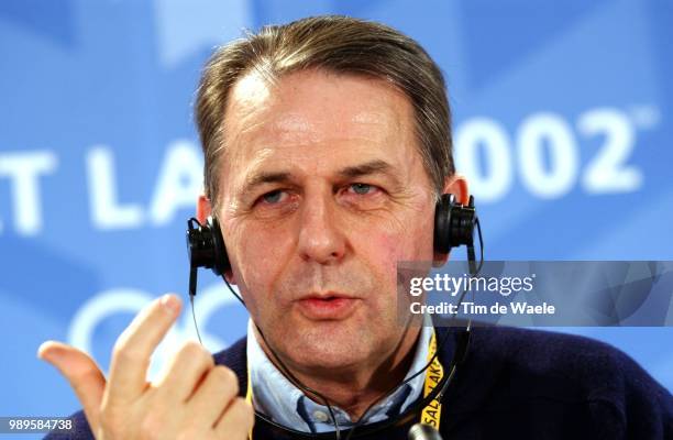 Winter Olympic Games : Salt Lake City, Rogge Jacques, Ioc, Cio, President, Voorzitter, International Olympic Comite, Internationaal Olympisch Comite,...