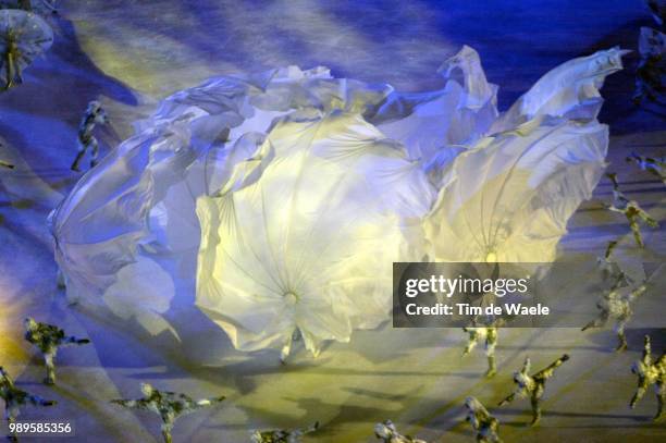 Winter Olympic Games : Salt Lake City, 02/8/2002, Salt Lake City, Utah, United States --- The Fire Within, Child Of Light Artistic Segment During...