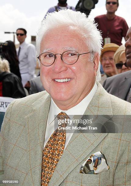 Vin Di Bona attends the Hollywood Station Post Office dedication ceremony to the former honorary Mayor of Hollywood Johnny Grant held at Hollywood...