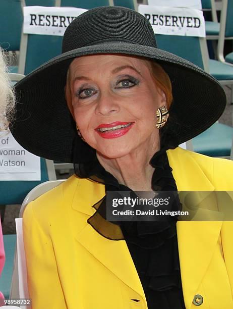 Actress Anne Jeffreys attends the Johnny Grant post office dedication at the Hollywood post office on May 10, 2010 in Los Angeles, California.