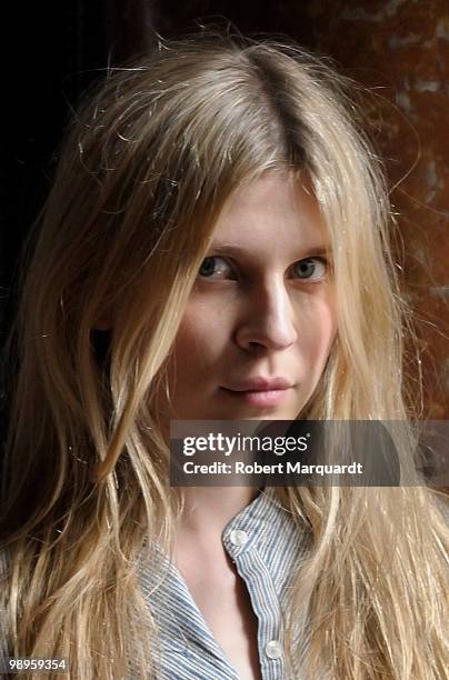 Actress Clemence Poesy poses for a private photo session at the Hotel Casa Fuster on May 10, 2010 in Barcelona, Spain.