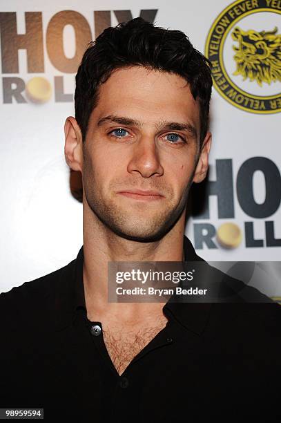 Actor Justin Bartha attends the "Holy Rollers" premiere at Landmark's Sunshine Cinema on May 10, 2010 in New York City.