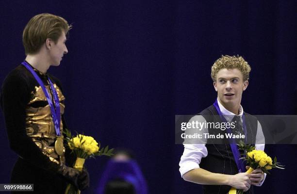 Winter Olympic Games : Salt Lake City, 2/14/02, Salt Lake City, Utah, United States --- Men'S Figure Skating Gold Medalist Alexei Yagudin Of Russia...