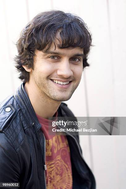 Actor Michael Steger appears on Hollyscoop Entertainment News Show on September 24, 2009 in Burbank, California.