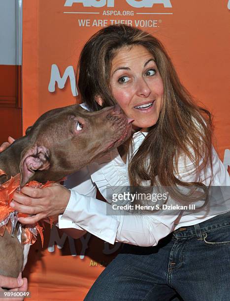 Dylan Lauren attends the premiere of ASPCA's "My Dog: An Unconditional Love Story" at the Directors Guild of America Theater on May 10, 2010 in New...