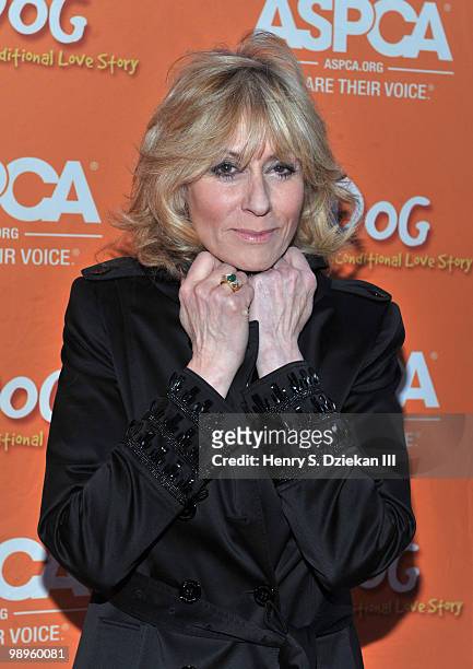 Actress Judith Light attends the premiere of ASPCA's "My Dog: An Unconditional Love Story" at the Directors Guild of America Theater on May 10, 2010...