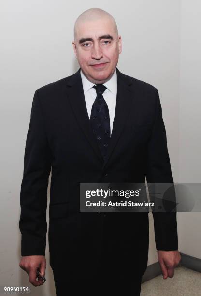 Actor Alfred Molina attends New Audience's gala to celebrate Shakespeare's 446th birthday at American Museum of Natural History on May 10, 2010 in...
