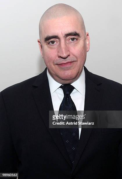 Actor Alfred Molina attends New Audience's gala to celebrate Shakespeare's 446th birthday at American Museum of Natural History on May 10, 2010 in...