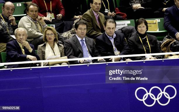 Winter Olympic Games : Salt Lake City, 2/14/02, Salt Lake City, Utah, United States --- Former International Olympic Committee Chairman Juan Antonio...