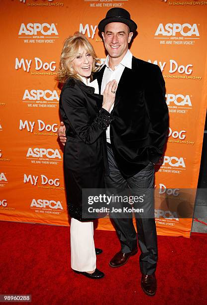 Actors Judith Light and Chris Meloni attend the premiere of ASPCA's "My Dog: An Unconditional Love Story" at the Directors Guild of America Theater...