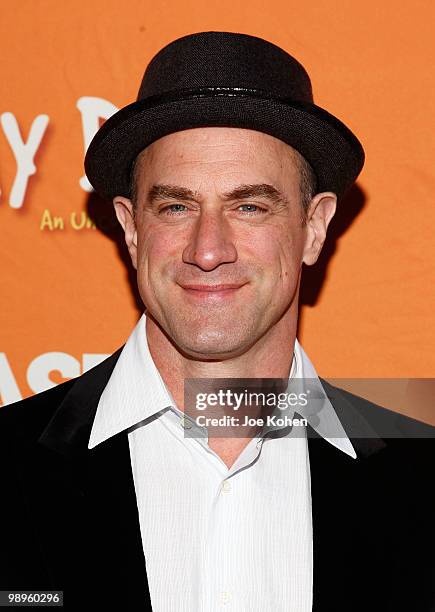 Actor Chris Meloni attends the premiere of ASPCA's "My Dog: An Unconditional Love Story" at the Directors Guild of America Theater on May 10, 2010 in...