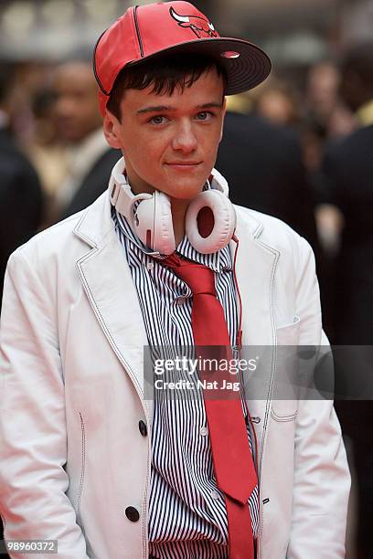 Dancer George Sampson attends the World Premiere of StreetDance 3D at Empire Leicester Square on May 10, 2010 in London, England.