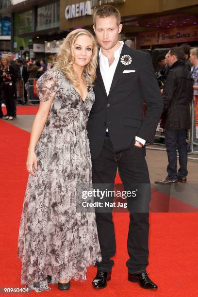 Nichola Burley and guest attend the World Premiere of StreetDance 3D at Empire Leicester Square on May 10, 2010 in London, England.