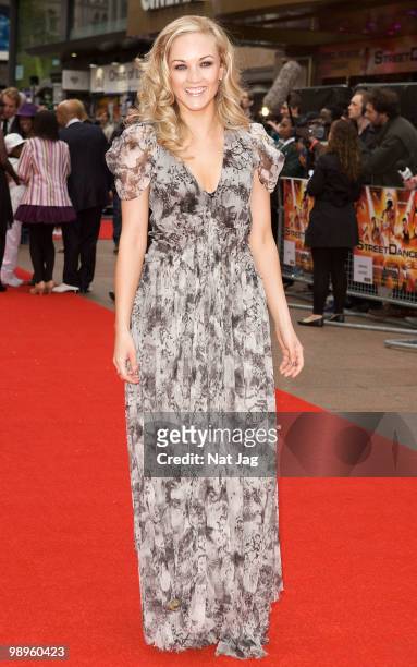 Nichola Burley attends the World Premiere of StreetDance 3D at Empire Leicester Square on May 10, 2010 in London, England.