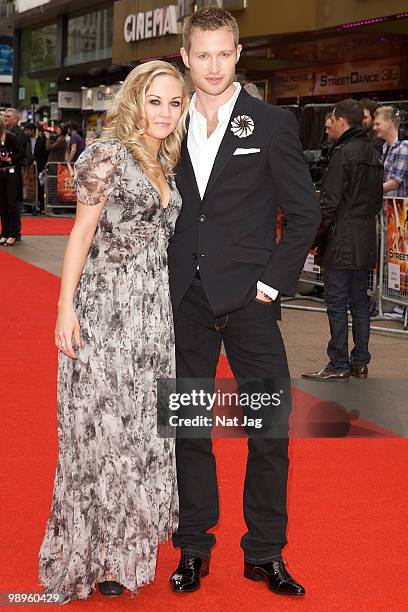 Nichola Burley and guest attend the World Premiere of StreetDance 3D at Empire Leicester Square on May 10, 2010 in London, England.