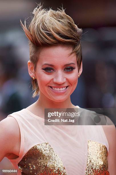 Singer Kimberly Wyatt attends the World Premiere of StreetDance 3D at Empire Leicester Square on May 10, 2010 in London, England.