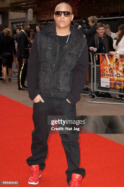 Ironik attends the World Premiere of StreetDance 3D at Empire Leicester Square on May 10, 2010 in London, England.