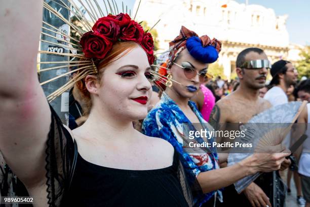 Milan was flooded with people for the "Milano Pride" the demonstration that unites all the people of the LGBT community to be able to say "no" to...