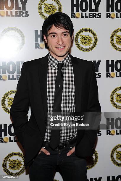 Actor Jason Fuchs attends the "Holy Rollers" premiere at Landmark's Sunshine Cinema on May 10, 2010 in New York City.