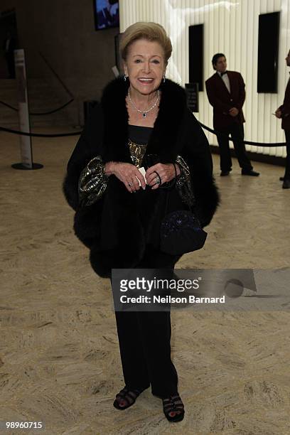 Author Mary Higgins Clark attends Literacy Partners 26th annual Evening of Readings gala at the David H. Koch Theater, Lincoln Center on May 10, 2010...