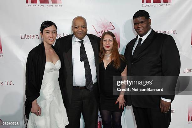 Student readers attend the Literacy Partners 26th annual Evening of Readings gala at the David H. Koch Theater, Lincoln Center on May 10, 2010 in New...