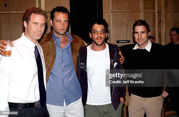 Will Ferrell, Vince Vaughn, Todd Phillips & Luke Wilson