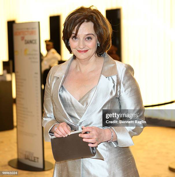 Cherie Blair attends Literacy Partners 26th annual Evening of Readings gala at the David H. Koch Theater, Lincoln Center on May 10, 2010 in New York...