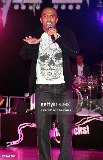 Craig David performs on stage during Capital Rocks in association with Capital Radio and the charity Help a London Child, held at the Battersea...