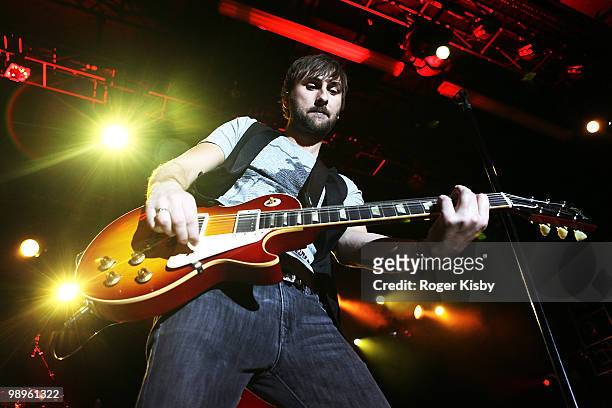 Dave Haywood of Lady Antebellum performs onstage at Nokia Theatre on May 10, 2010 in New York City.