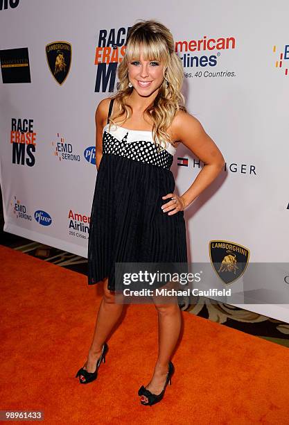 Chelsie Hightower arrives at the 17th Annual Race to Erase MS event co-chaired by Nancy Davis and Tommy Hilfiger at the Hyatt Regency Century Plaza...