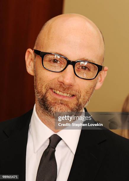 Singer/musician Moby attends the 26th annual International Center of Photography Infinity Awards at Pier Sixty at Chelsea Piers on May 10, 2010 in...