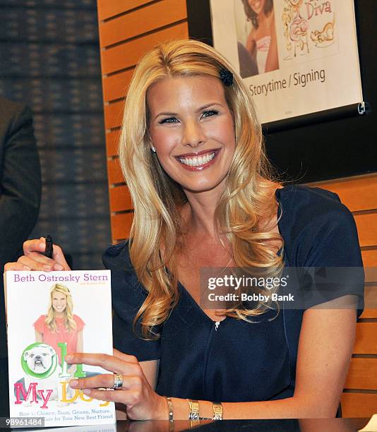 Beth Ostrosky Stern promotes "Oh My Dog" at Barnes & Noble, Lincoln Triangle on May 10, 2010 in New York City.