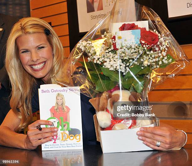 Beth Ostrosky Stern promotes "Oh My Dog" at Barnes & Noble, Lincoln Triangle on May 10, 2010 in New York City.