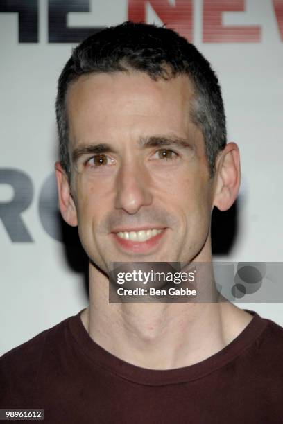 Dan Savage attends the opening night after party of "The Kid" at Planet Hollywood Times Square on May 10, 2010 in New York City.