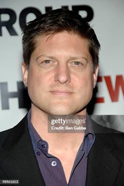 Christopher Sieber attend the opening night after party of "The Kid" at Planet Hollywood Times Square on May 10, 2010 in New York City.