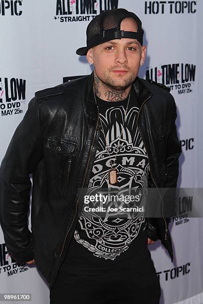 Benji Madden arrives to All Time Low's "Straight To DVD" World Premiere Party at The Music Box @ Fonda on May 10, 2010 in Hollywood, California.