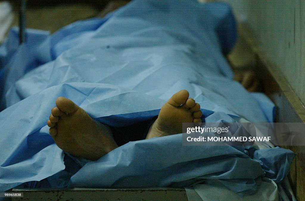 The body of a man killed in one of the H