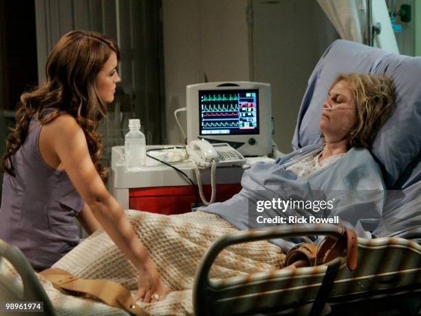 Chrishell Stause and Kate Collins in a scene that airs the week of May 17, 2010 on Disney General Entertainment Content via Getty Images Daytime's...