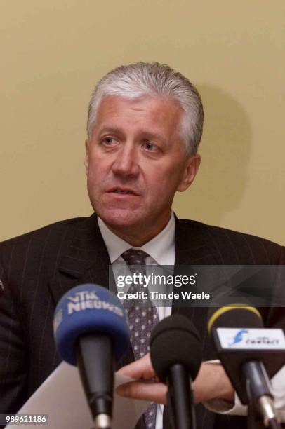 Doping /Lefevere Patrick, Dopage, Press /Conference De Presse, Pers Conferentie,