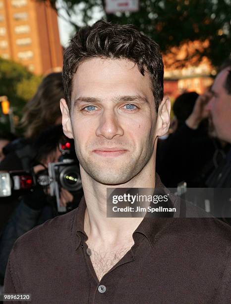 Actors Justin Bartha attends the "Holy Rollers" premiere at Landmark's Sunshine Cinema on May 10, 2010 in New York City.