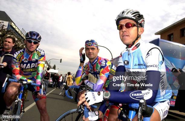 Paris - Nice 2002, Stage 2Steels Tom, De Waele Fabien, Bruylandts Dave, Blois - Saint Amand-Montrond,