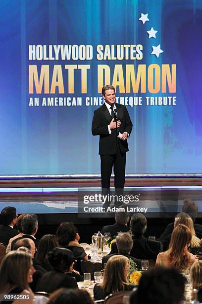 Award-winning actor Matt Damon was the recipient of the 24th American Cinematheque Award at a gala held this past March at the Beverly Hilton. The...