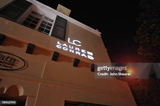 General view is seen during the "LC Lauren Conrad" launch with Lauren Conrad & Kohl's department stores held at 8432 Melrose Place on October 1, 2009...