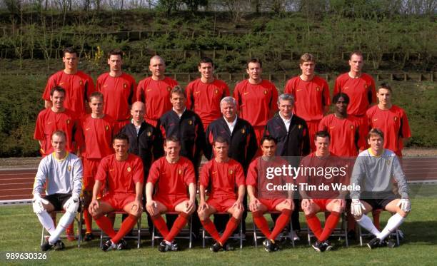 Red Devils, Van Buyten Daniel, Van Kerckhoven Nico, Van Meir Eric, Peeters Jacky, Wilmots Marc, Verheyen, Gert, Clement Philippe, Goor Bart, Tanghe...