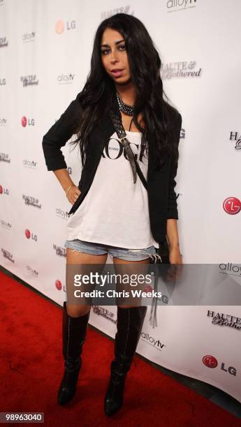 Courtenay Semel attend a party for "Haute & Bothered" Season 2 hosted by LG Mobile at the Thompson Hotel on May 10, 2010 in Beverly Hills, California.