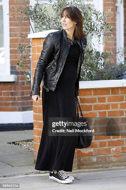 Samantha Cameron Sighted leaving her home on May 11, 2010 in London, England.