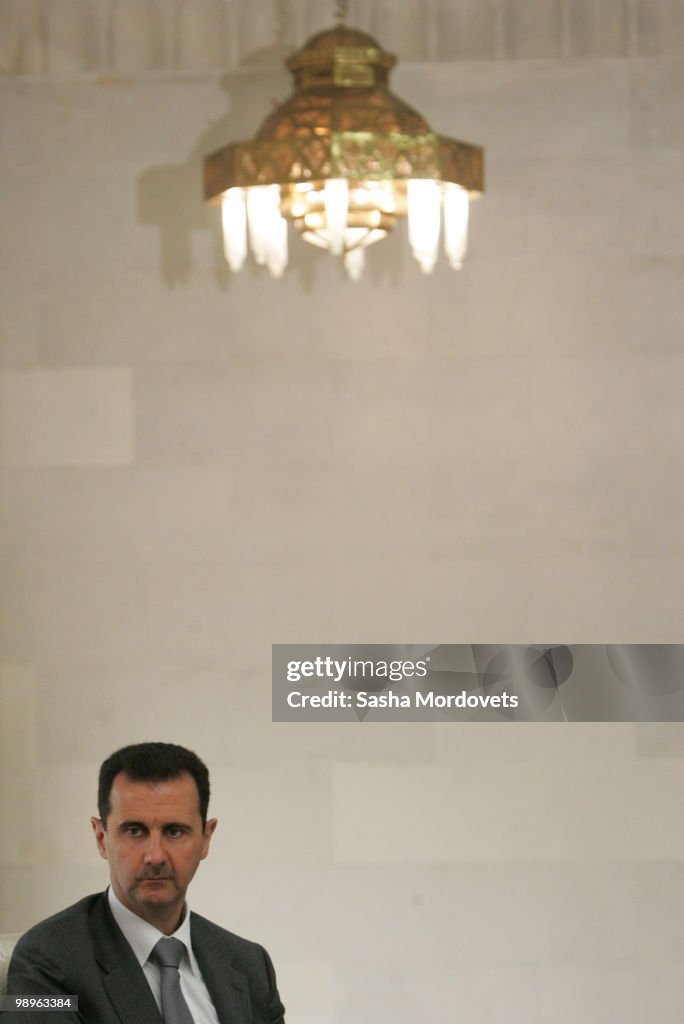 Russian President Medvedev Visits Syria