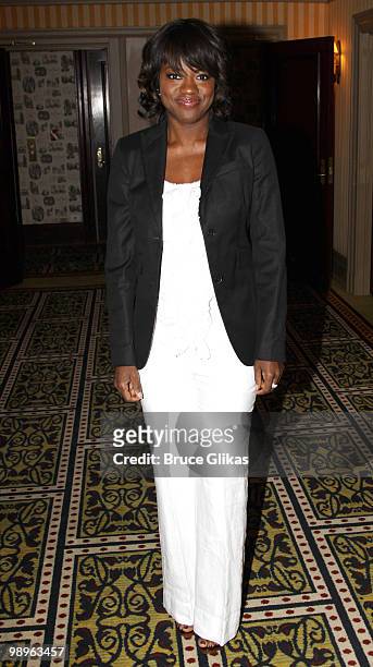 Viola Davis poses at the 75th Annual New York Drama Critics' Circle Awards at the Algonquin Hotel on May 10, 2010 in New York City.